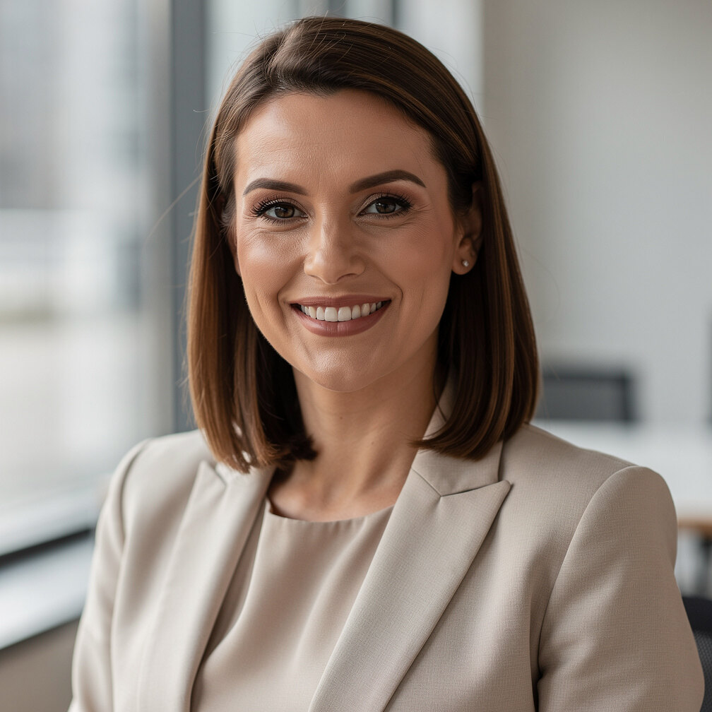 Portrait of a smiling businesswoman