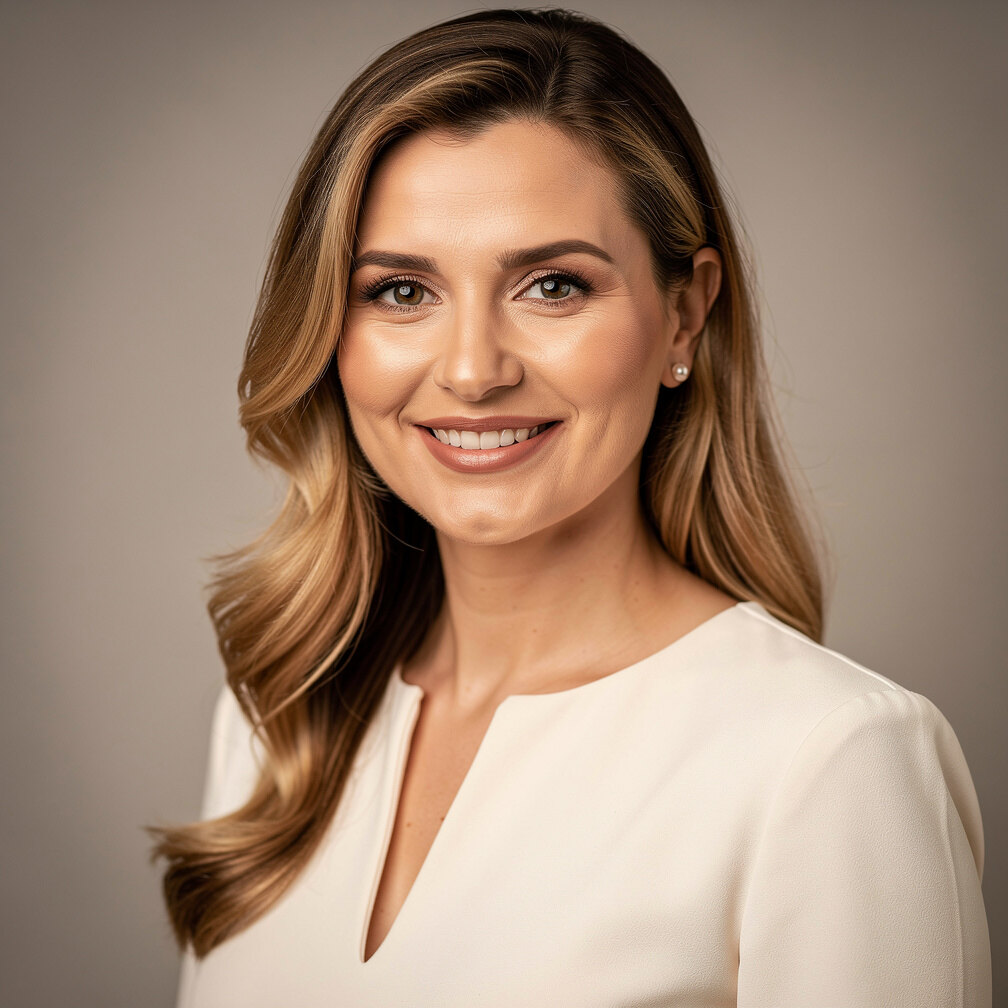 Professional portrait of a female confidence coach